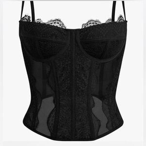 Amazon Black Lace Corset